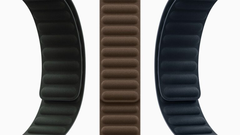 Link magnético FineWoven para Apple Watch agora disponível para pedido