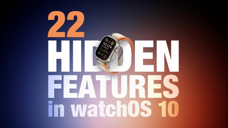 22 novos recursos que você pode ter perdido no watchOS 10