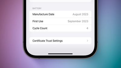 Recurso 2 de contagem do ciclo da bateria do iOS 17