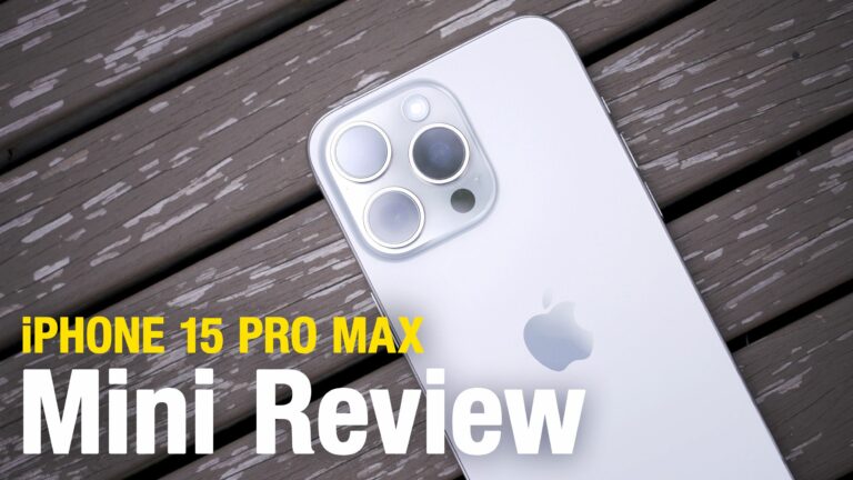 Revisão de vídeo: 72 horas usando o iPhone 15 Pro Max