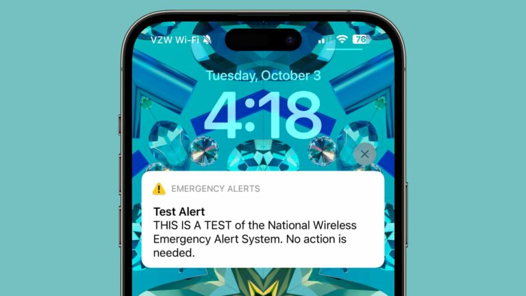 Usuários de iPhone nos EUA receberão alerta de teste de emergência amanhã