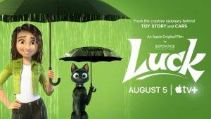 Apple TV+ animated film Luck key art