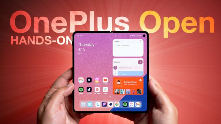 Prática com o smartphone dobrável ‘OnePlus Open’ de US$ 1.700