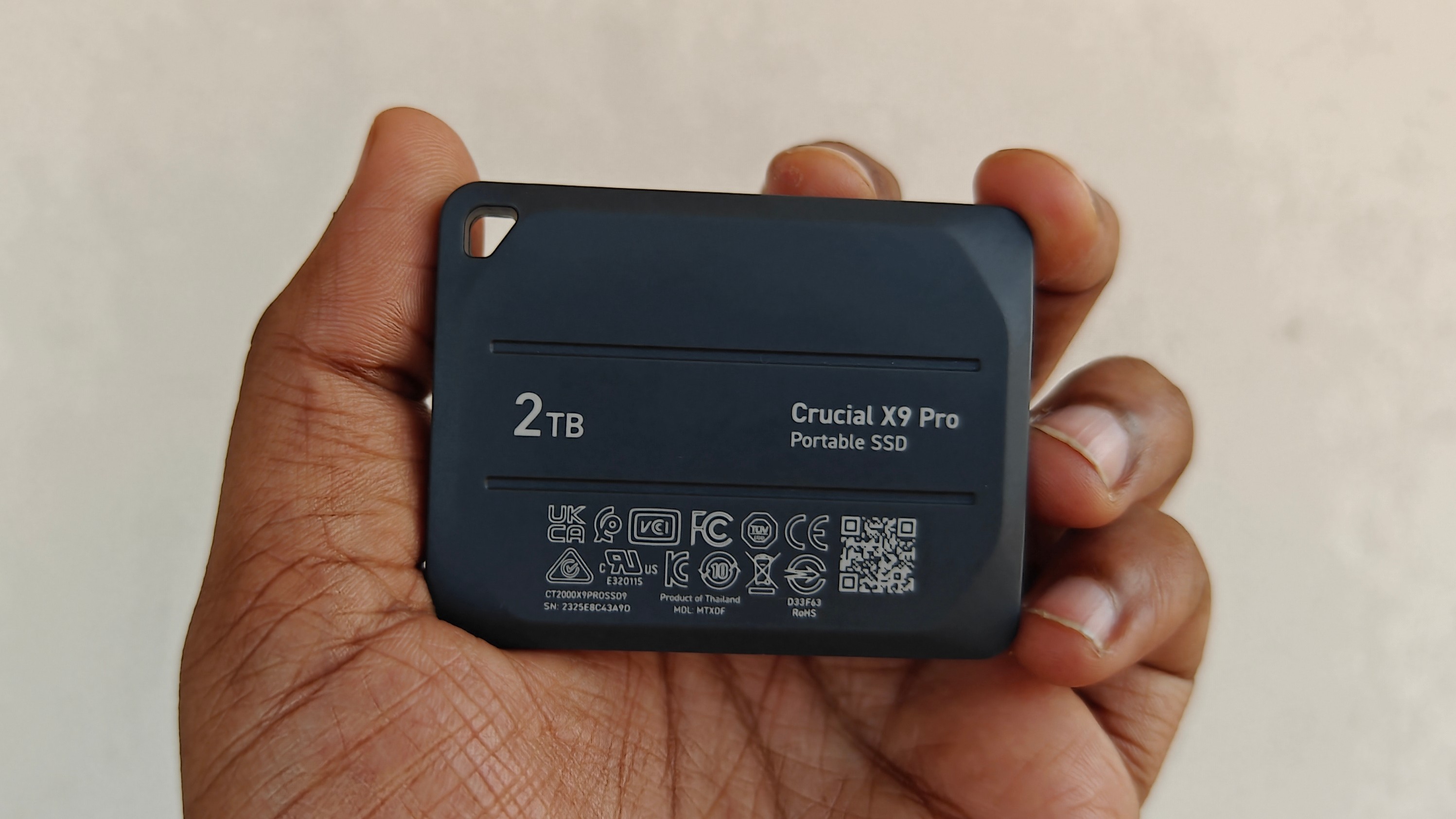 SSD Crucial X9 Pro de volta