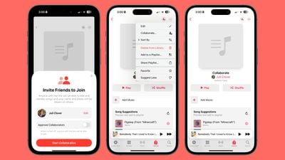 playlists colaborativas da apple music