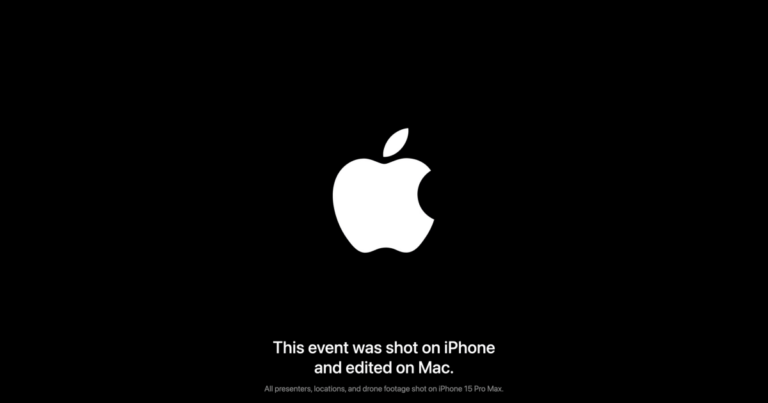 O evento de lançamento do Mac em outubro da Apple foi filmado em… um iPhone?!