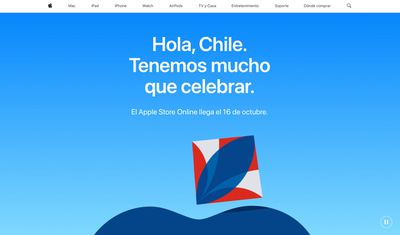 anúncio de abertura de loja online no chile