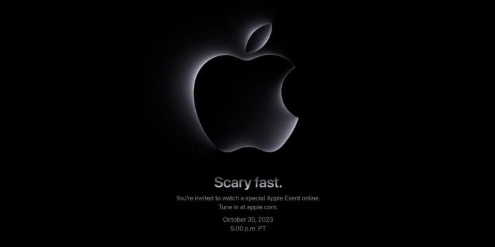 Convite da Apple para o evento Scary Fast.