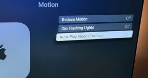 Como desativar as visualizações automáticas do aplicativo Apple TV em uma Apple TV