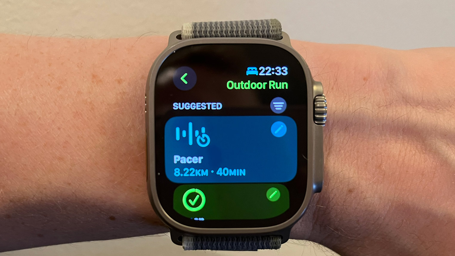 Como correr uma maratona Apple Watch Ultra