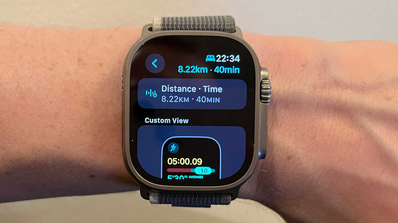 Como correr uma maratona Apple Watch Ultra