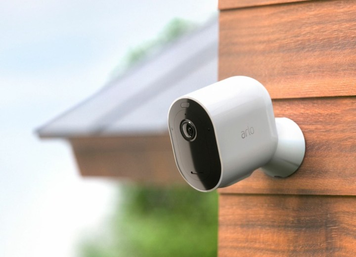 Arlo - Pro 3 Sistema de câmera de segurança 2K HDR sem fio para ambientes internos e externos com 4 câmeras