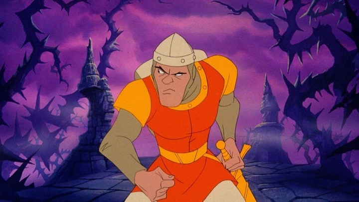 Dirk, o Ousado em Dragon's Lair.