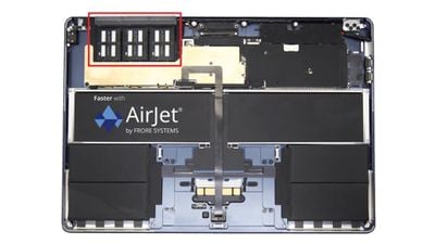 resfriamento a jato de ar macbook air