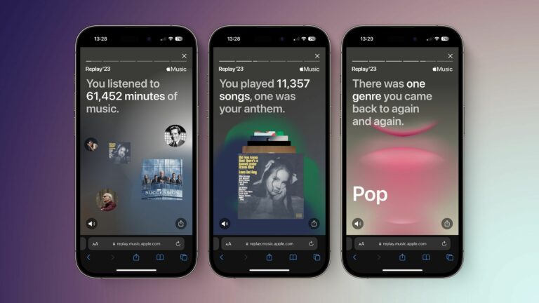 Experiência Apple Music Replay 2023 agora ao vivo