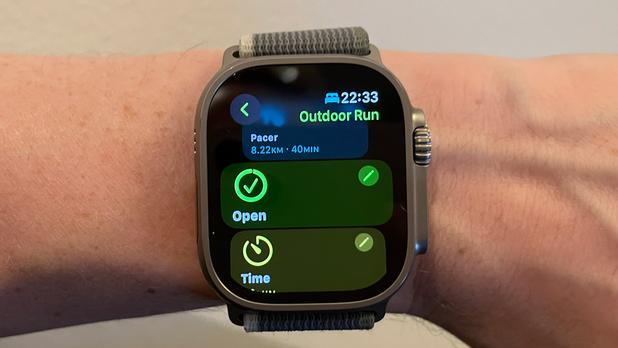 Como correr uma maratona Apple Watch Ultra