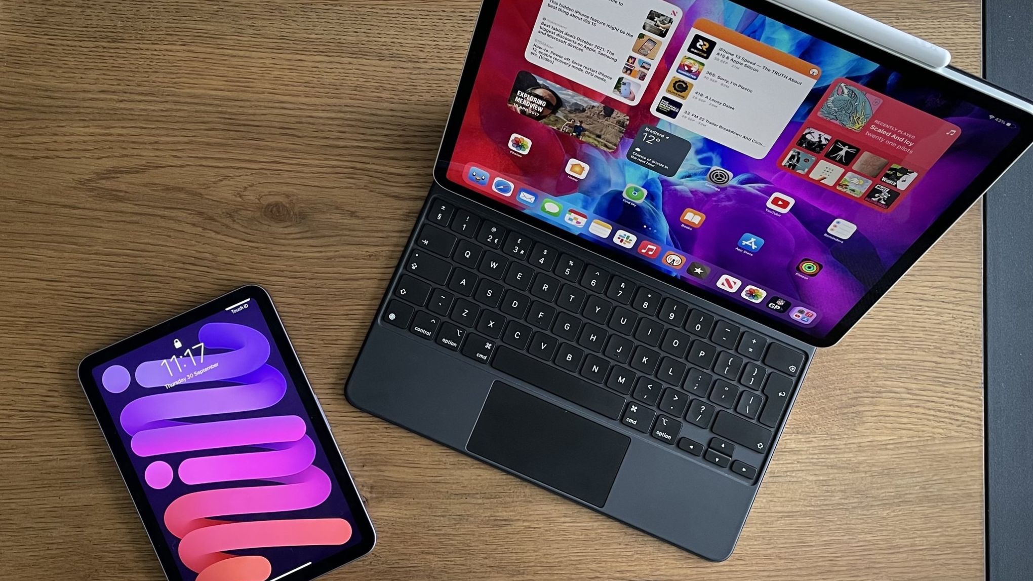 iPad mini 6 versus iPad Pro 2021