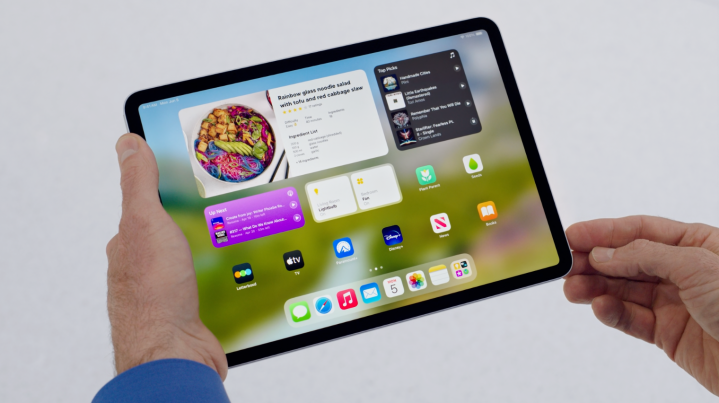 Novos widgets para iPadOS 17.