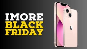 iPhone 13 mini in pink on Black Friday header image