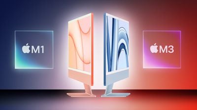 Recurso 1 do iMac M1 versus M3