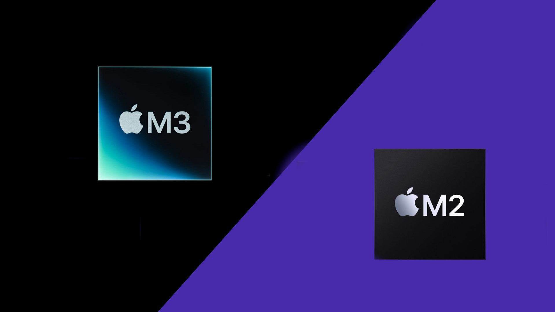 Apple M3 versus Apple M2