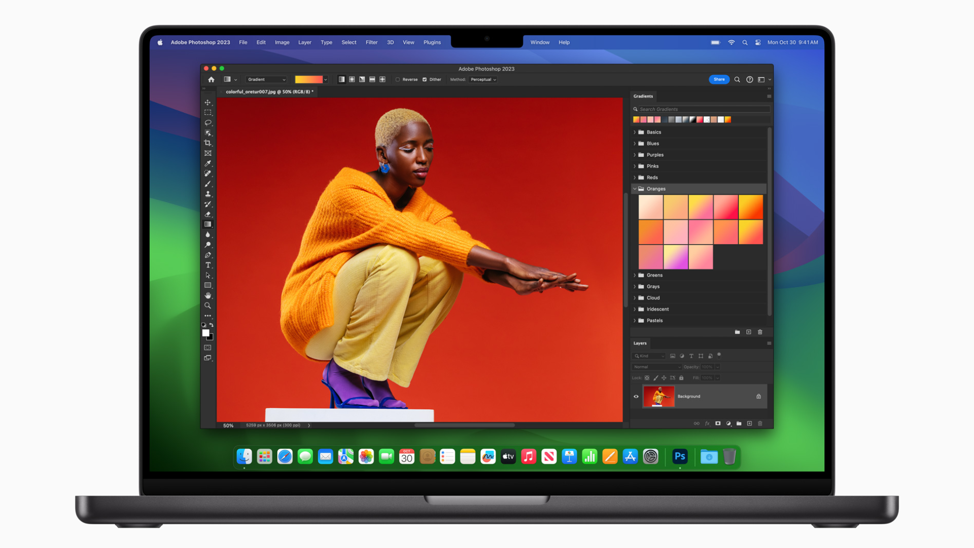 Adobe Photoshop rodando no M3 Max MacBook Pro