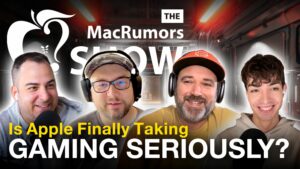 The MacRumors Show: A Apple está finalmente levando os jogos a sério?  pés TouchArcade