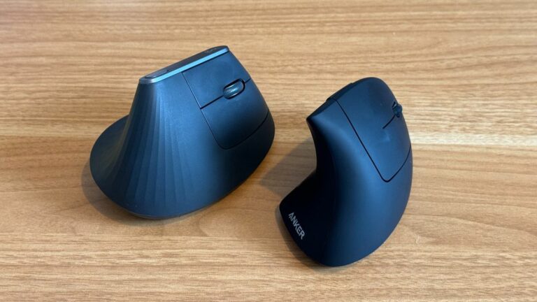 Anker Vertical and Logitech MX Vertical