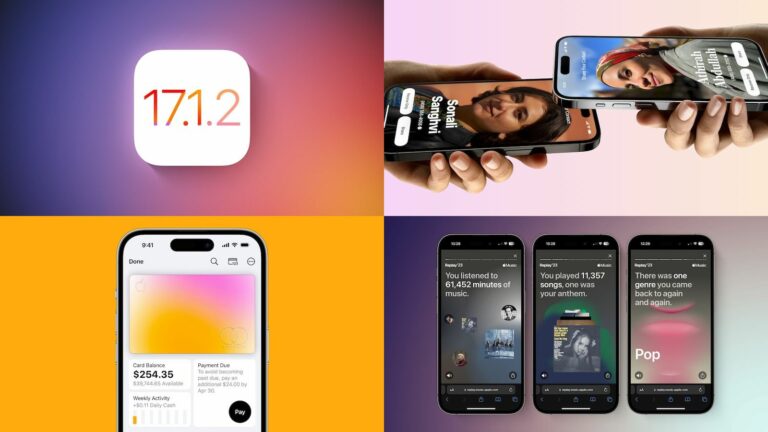 Notícias principais: lançamento do iOS 17.1.2, desinformação do NameDrop e muito mais