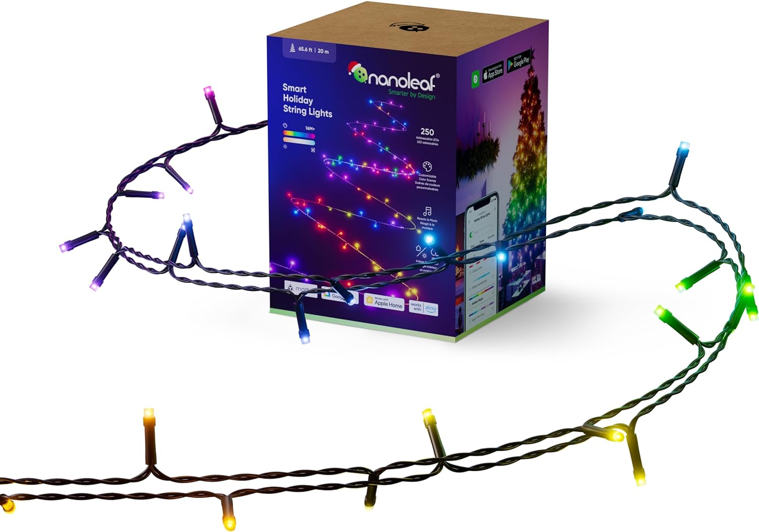 Foto do produto Nanoleaf Smart Holiday String Lights