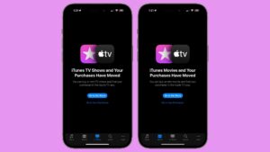 Apple remove opção de compra de programas de TV e filmes no aplicativo iOS 17.2 iTunes Store