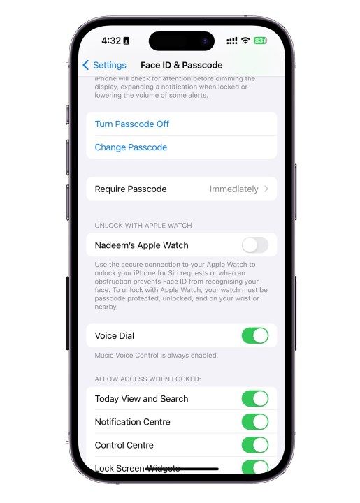 como desbloquear o iphone com seu apple watch aple final