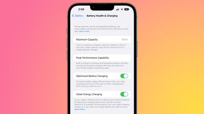 carregamento de energia limpa ios 16 1