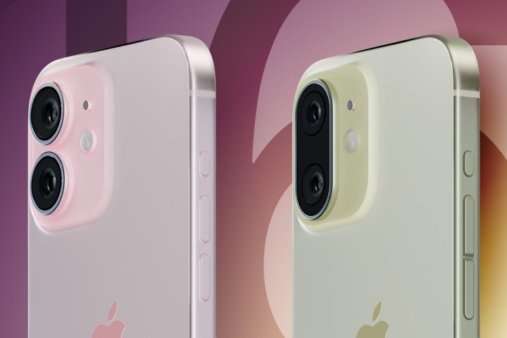 Visão da câmera traseira dos modelos de design vazados do iPhone 16.