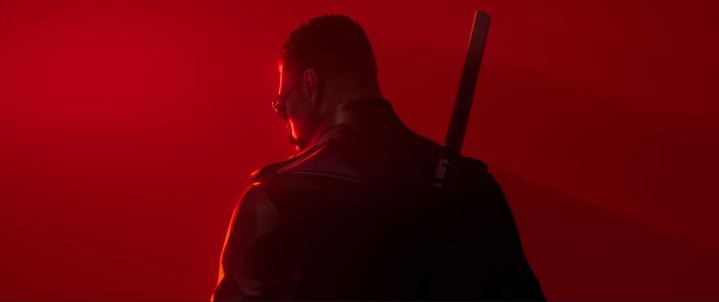 Blade no trailer de anúncio de seu novo jogo.