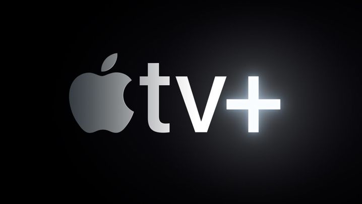 Logotipo da Apple TV+. 