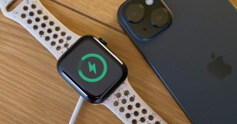 O Apple Watch Series 9 vem com carregador?