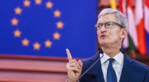 O CEO da Apple, Tim Cook, se reunirá com o chefe antitruste da UE na próxima semana