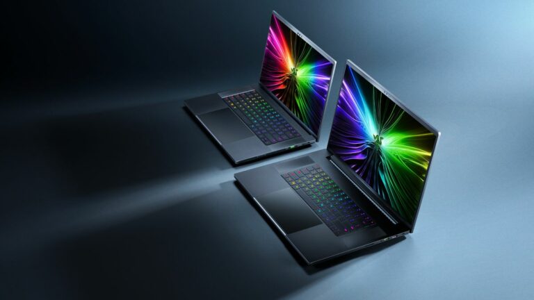 Razer Blade 16 and 18 laptops