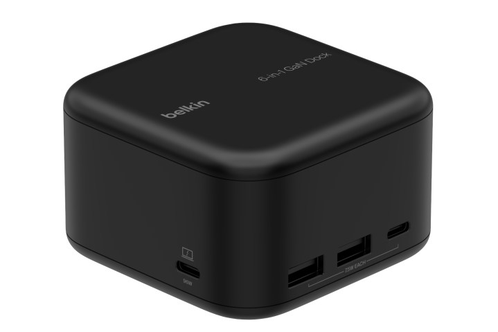 Uma renderização do Dock GaN 6 em 1 da Belkin.