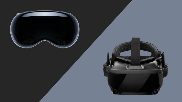 Apple Vision Pro vs Valve Index