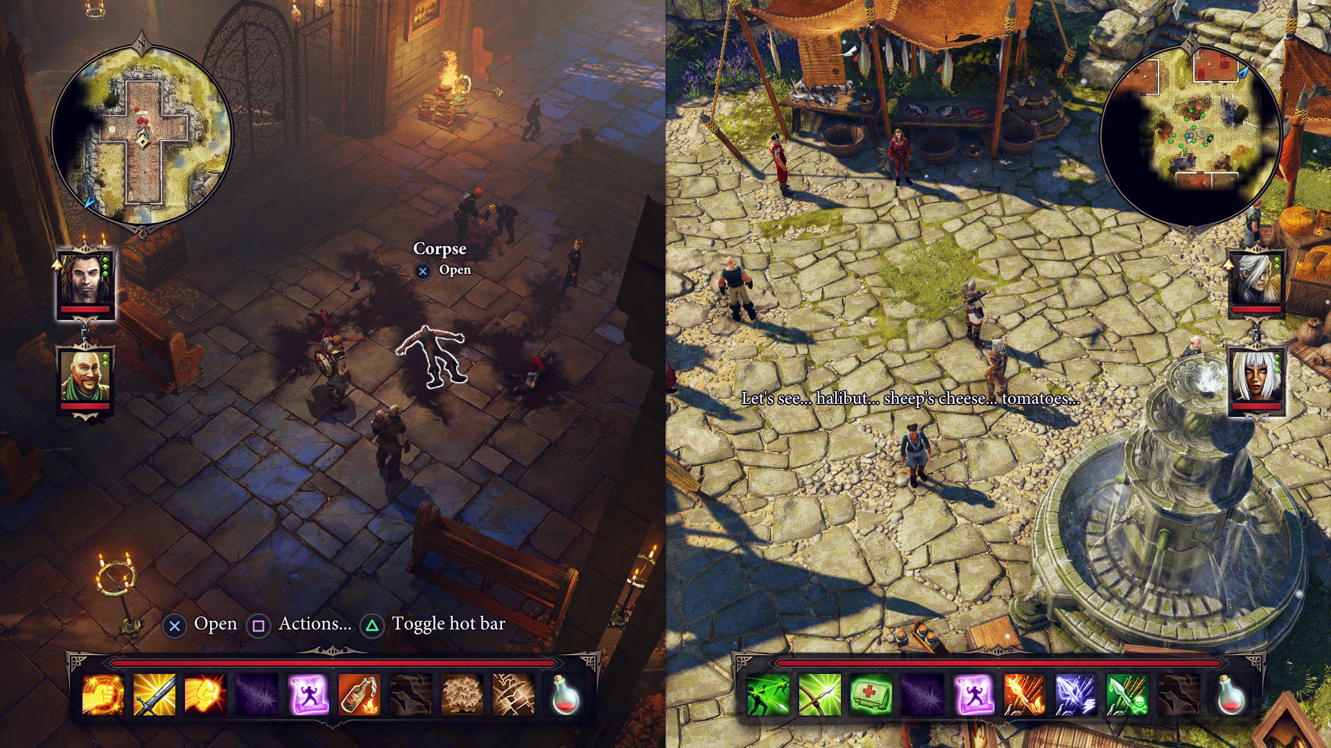 Divinity: Original Sin (2014) jogabilidade cooperativa