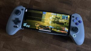 Cyberpunk 2077 on GeForce Now iPhone 15 Pro