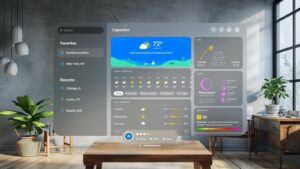 CARROT Weather chegando ao Apple Vision Pro com globo 3D interativo