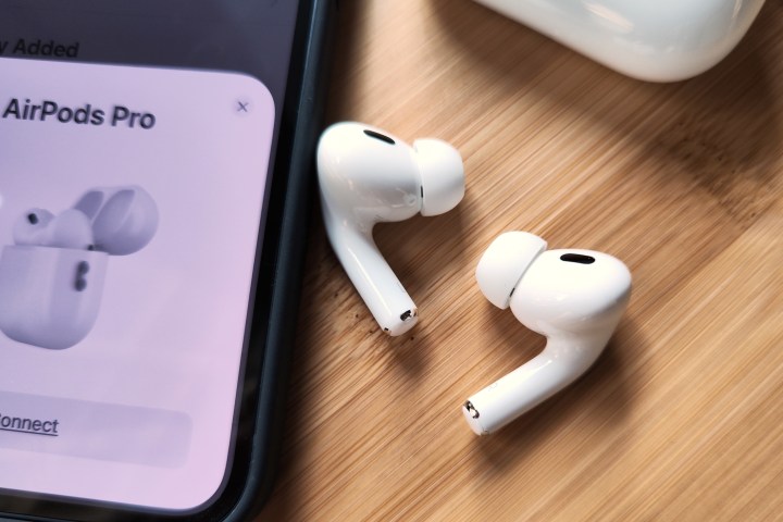 Close do Apple AirPods Pro 2.