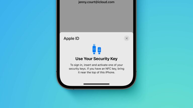 Recurso de chaves de segurança Apple ID agora oferece suporte a iCloud para Windows