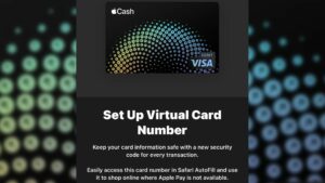 iOS 17.4 Beta permite que usuários do Apple Cash gerem números de cartão virtual