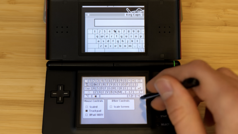 mac OS on Nintendo DS