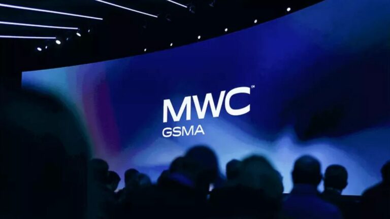 Mobile World Congress logo on-screen