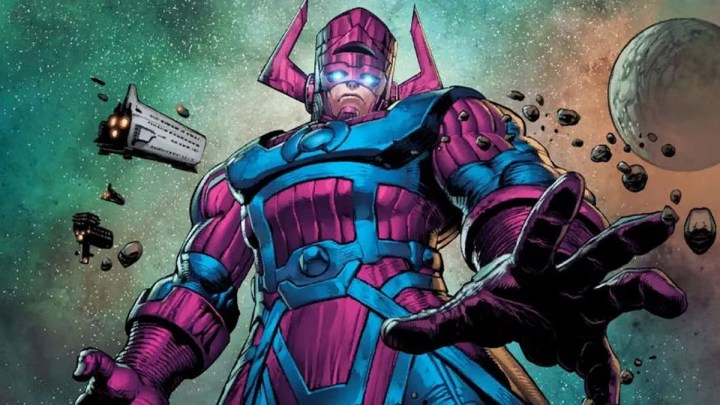 Galactus aparece em uma imagem da Marvel Comics.